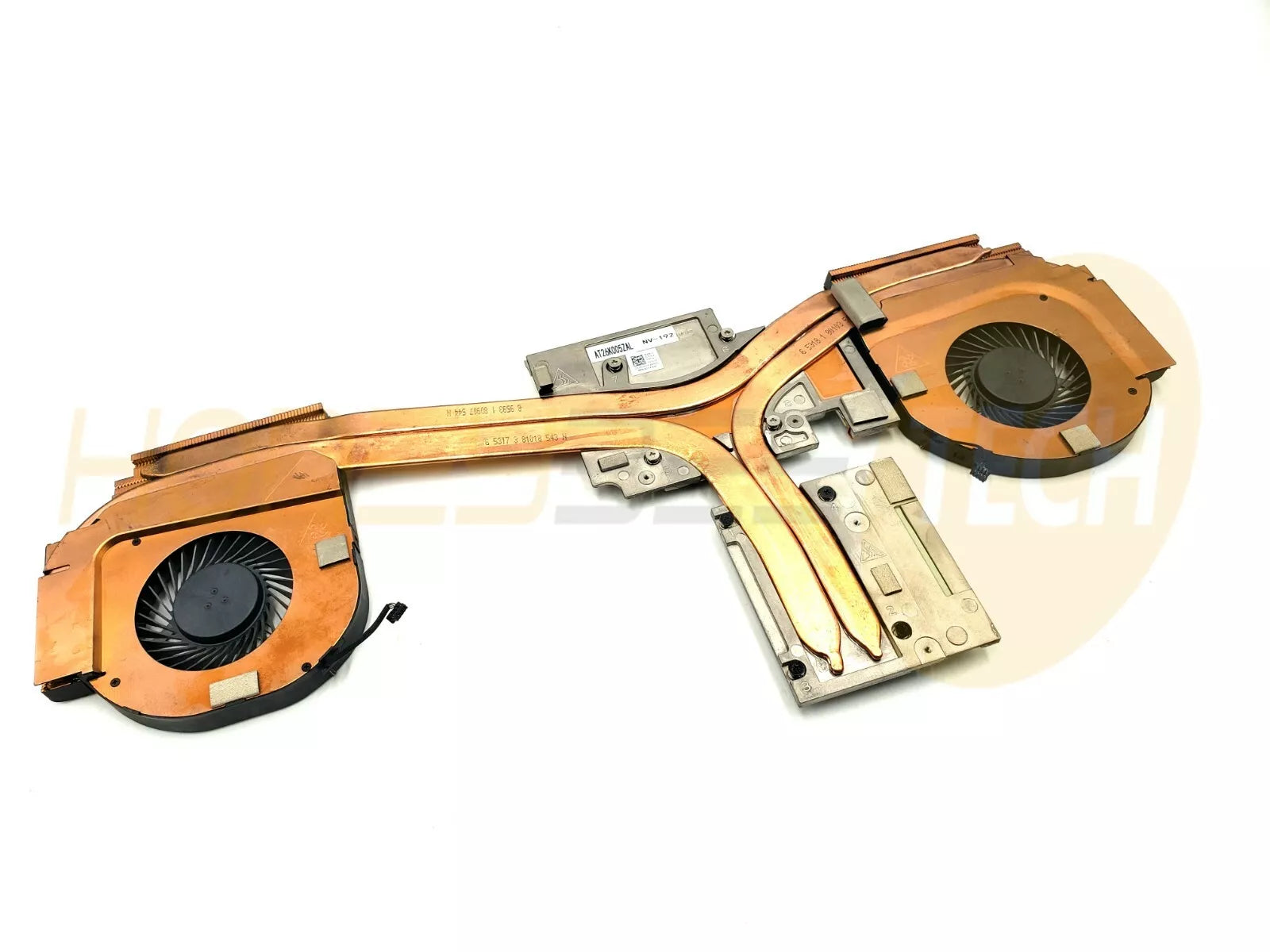GENUINE DELL PRECISION 7730 LAPTOP HEATSINK FAN ASSEMBLY D1HY2 0D1HY2 TESTED - Honeybee-Technologies