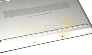 GENUINE HP 17-CP0076NR LAPTOP BOTTOM BASE CASE COVER SILVER M50396-001 GRADE B - Honeybee-Technologies
