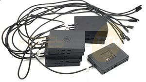 GENUINE DELL WD15 K17A THUNDERBOLT 4K DOCKING STATION 5FDDV TESTED **LOT OF 10** - Honeybee-Technologies