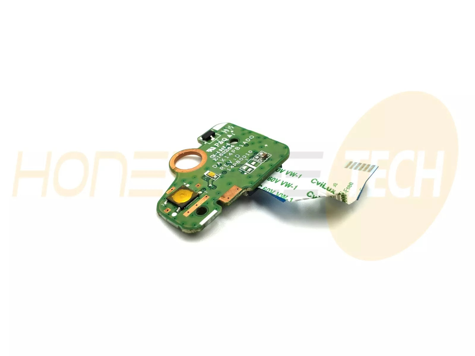 GENUINE HP PAVILION 15T-AB200 POWER BUTTON BOARD WITH CABLE 809033-001 TESTED - Honeybee-Technologies