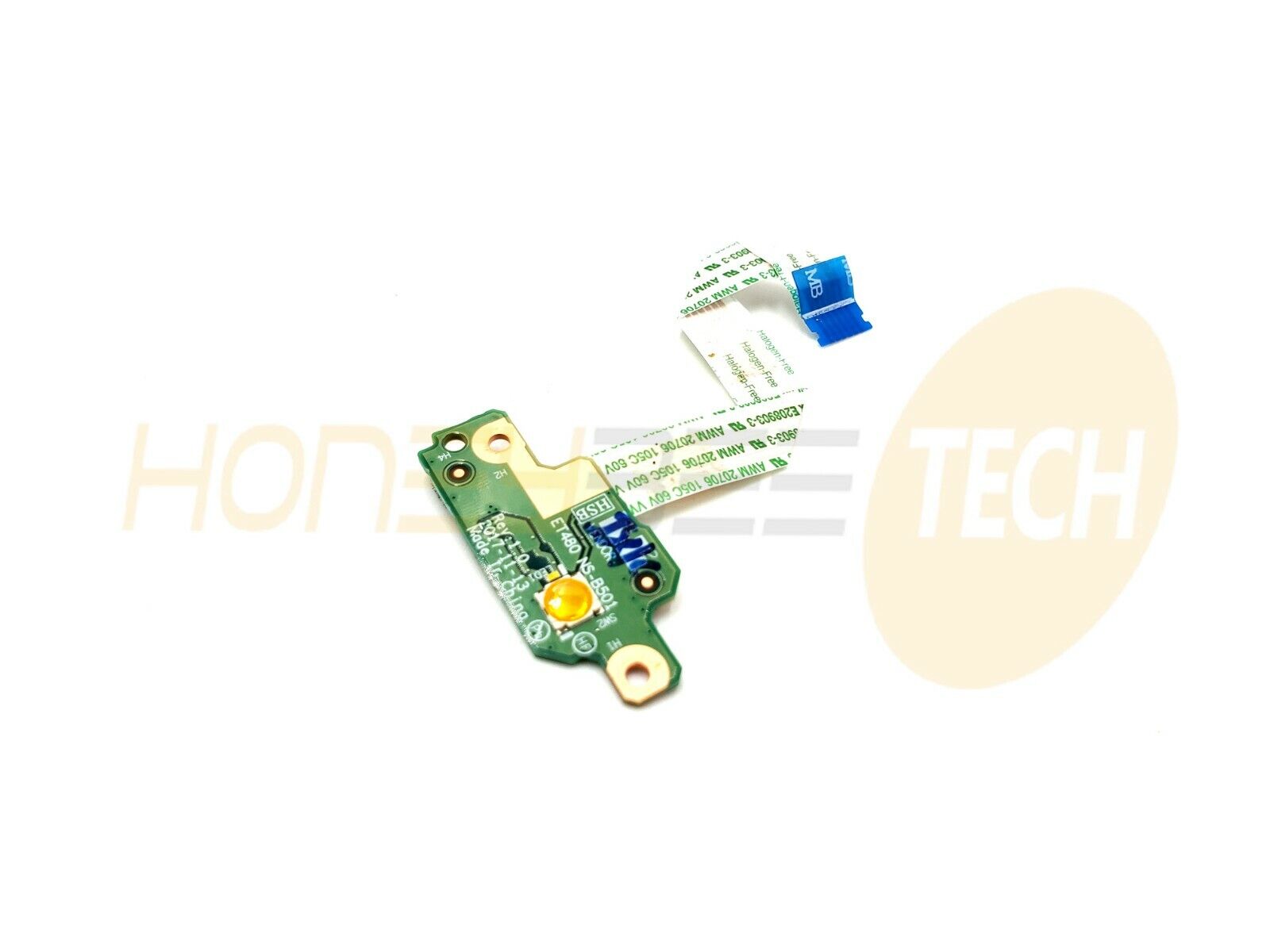 GENUINE LENOVO THINKPAD T480 LAPTOP POWER BUTTON BOARD 01YR507 TESTED - Honeybee-Technologies