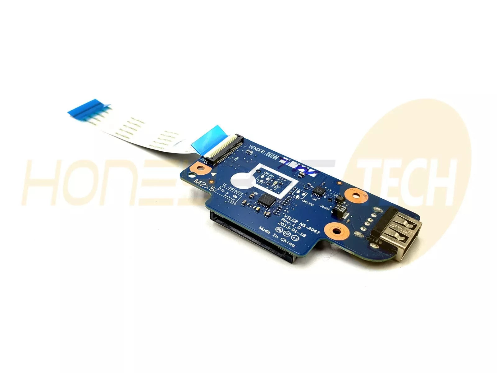 GENUINE LENOVO THINKPAD EDGE E531 CARD READER USB BOARD W/CABLE 04X1081 TESTED - Honeybee-Technologies