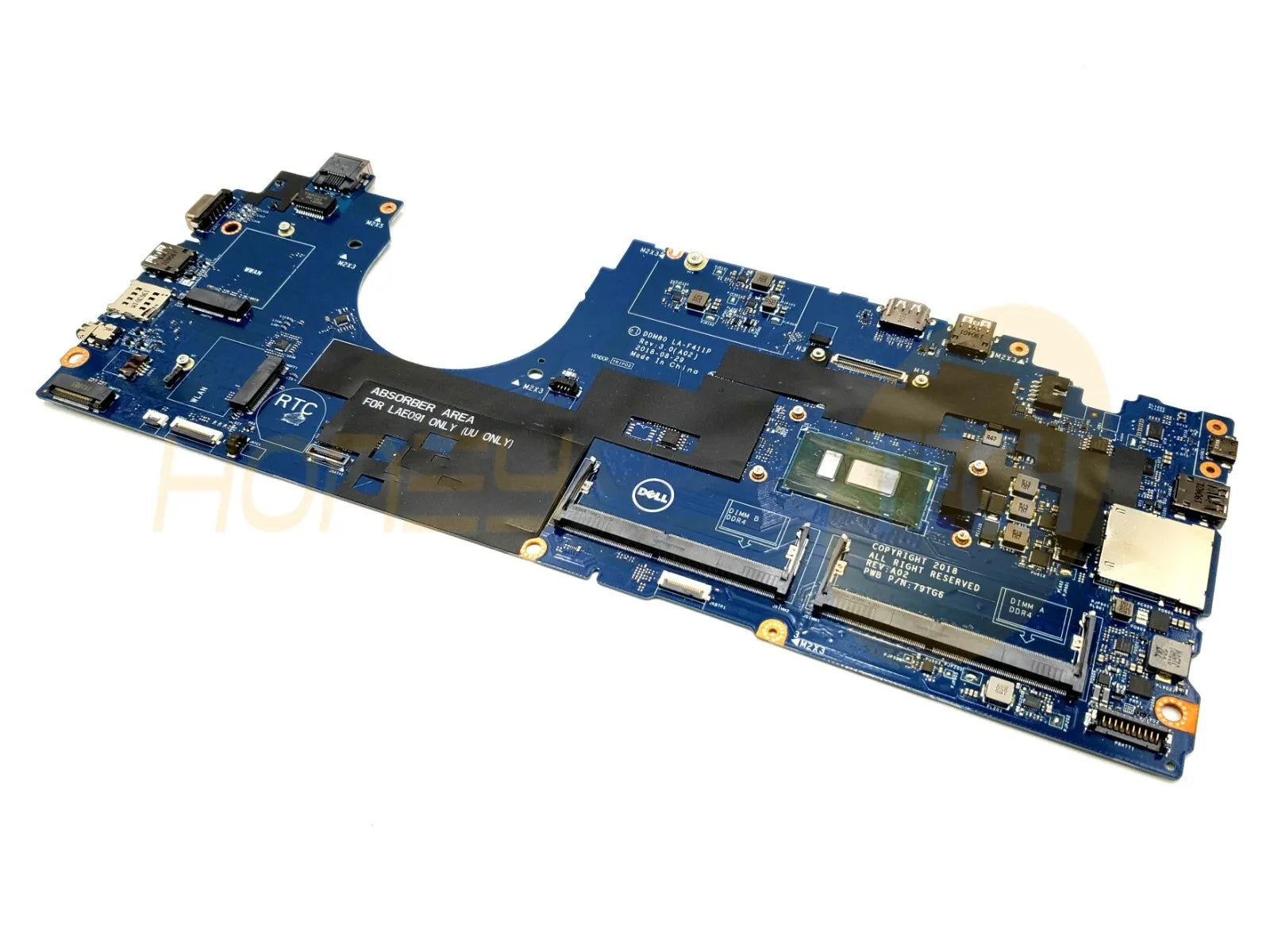 GENUINE DELL LATITUDE 5590 INTEL MOTHERBOARD i7-8650U 1.9GHZ KHDHW 0KHDHW TESTED - Honeybee-Technologies