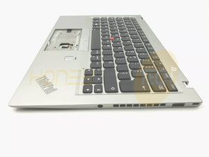 GENUINE LENOVO X1 CARBON 5TH PALMREST W/KEYBOARD W/FPR FRENCH CANADIAN 01LX580 - Honeybee-Technologies