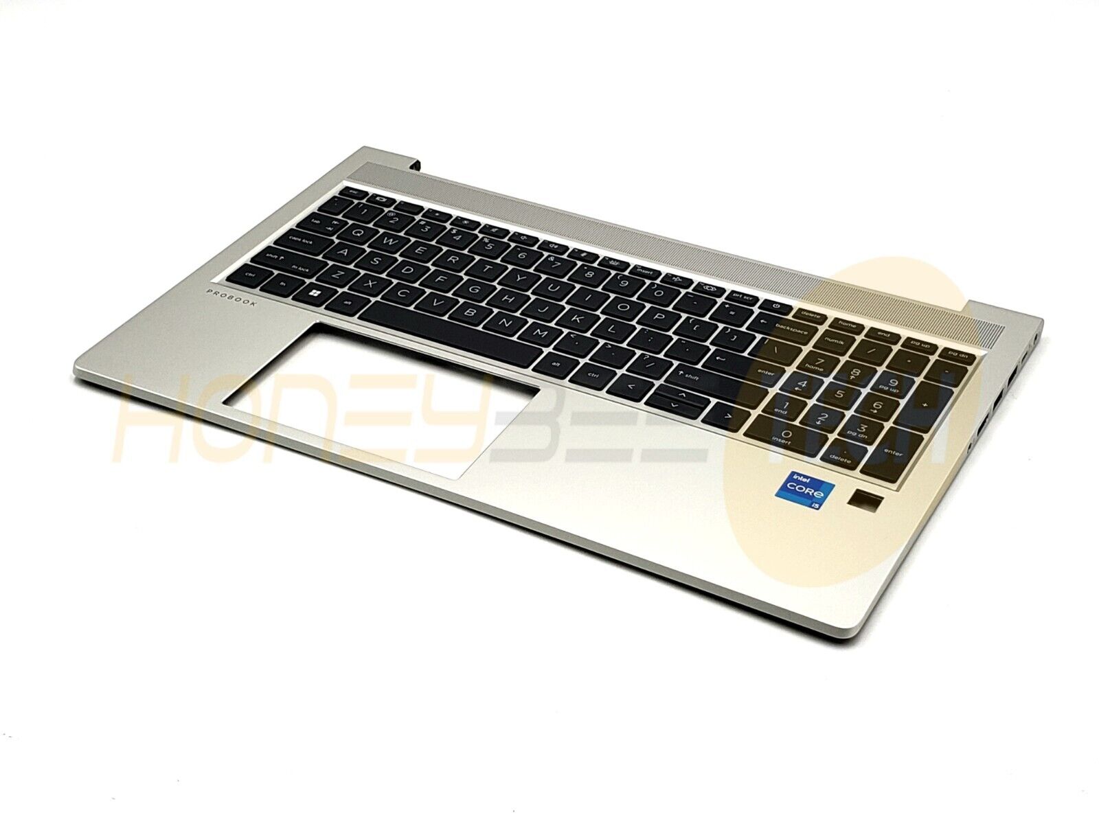 GENUINE HP PROBOOK 450 G8 LAPTOP PALMREST WITH KEYBOARD M21742-001 GRADE A - Honeybee-Technologies