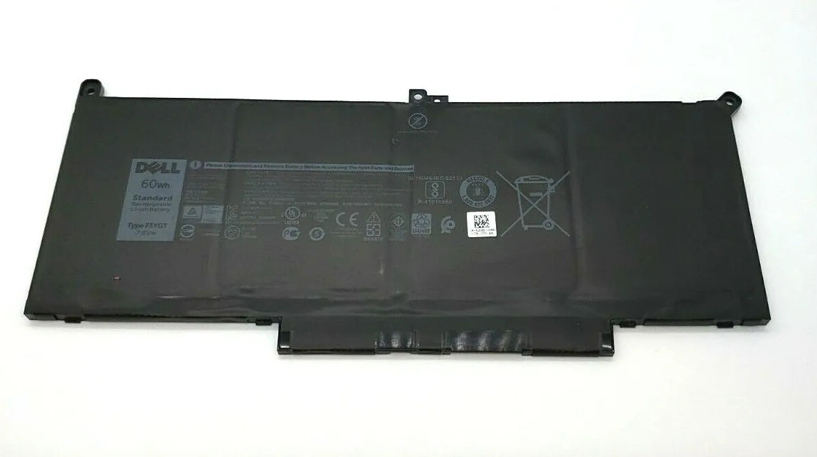 GENUINE DELL LATITUDE 7480 LATITUDE 7490 4CELL 60WHR BATTERY 2X39G 61% HEALTH - Honeybee-Technologies
