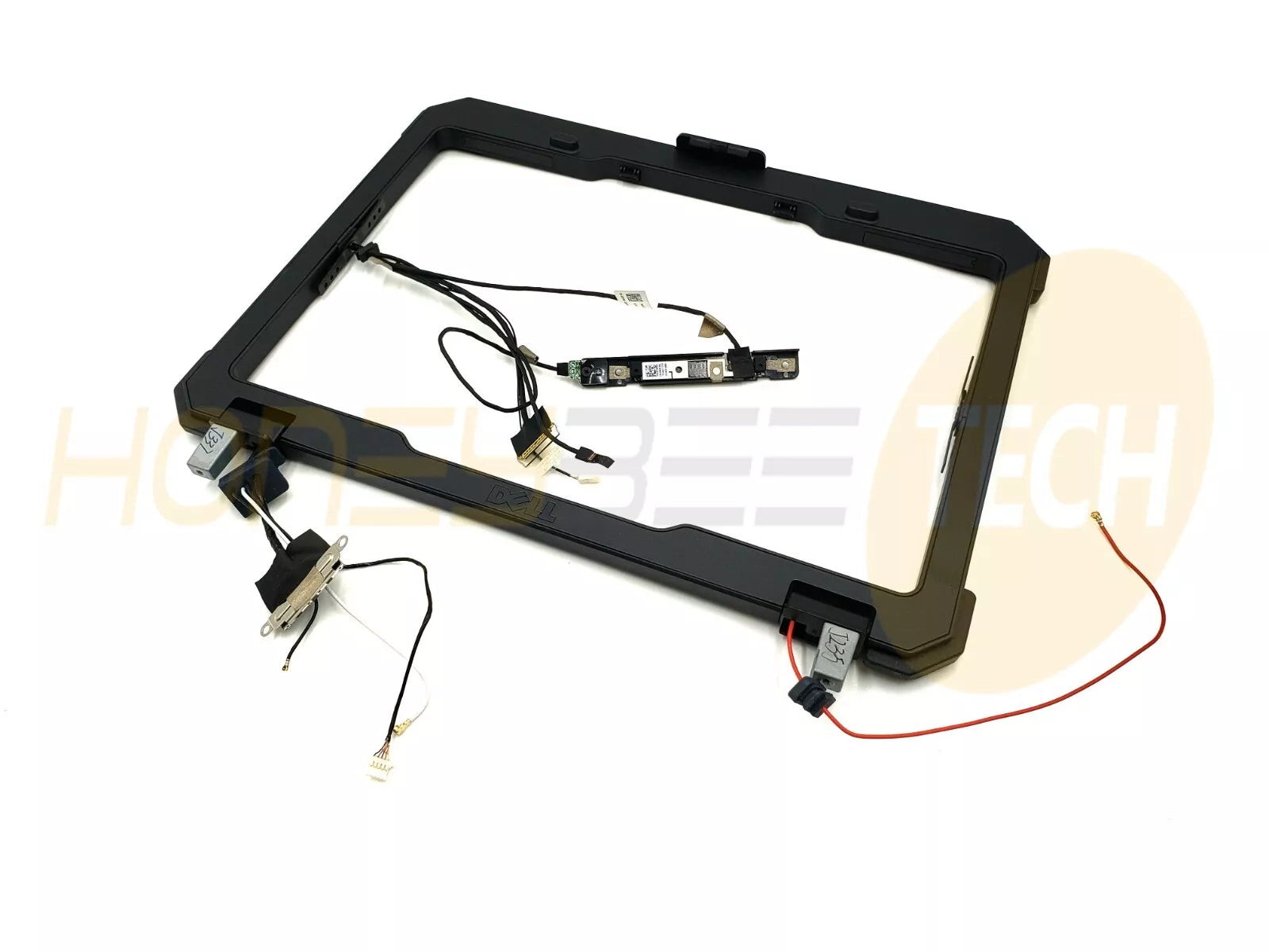 GENUINE DELL LATITUDE 7214 RUGGED LCD FRAME ASSEMBLY WITH CABLES 00901-71K-0023 - Honeybee-Technologies