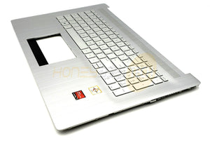 GENUINE HP 17-CP0076NR LAPTOP PALMREST WITH KEYBOARD ASSEMBLY M50458-001 GRADE B - Honeybee-Technologies