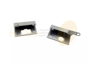GENUINE DELL LATITUDE E7450 LEFT/RIGHT HINGE CAPS TOUCH KY4KM 5T6X3 GRADE A - Honeybee-Technologies
