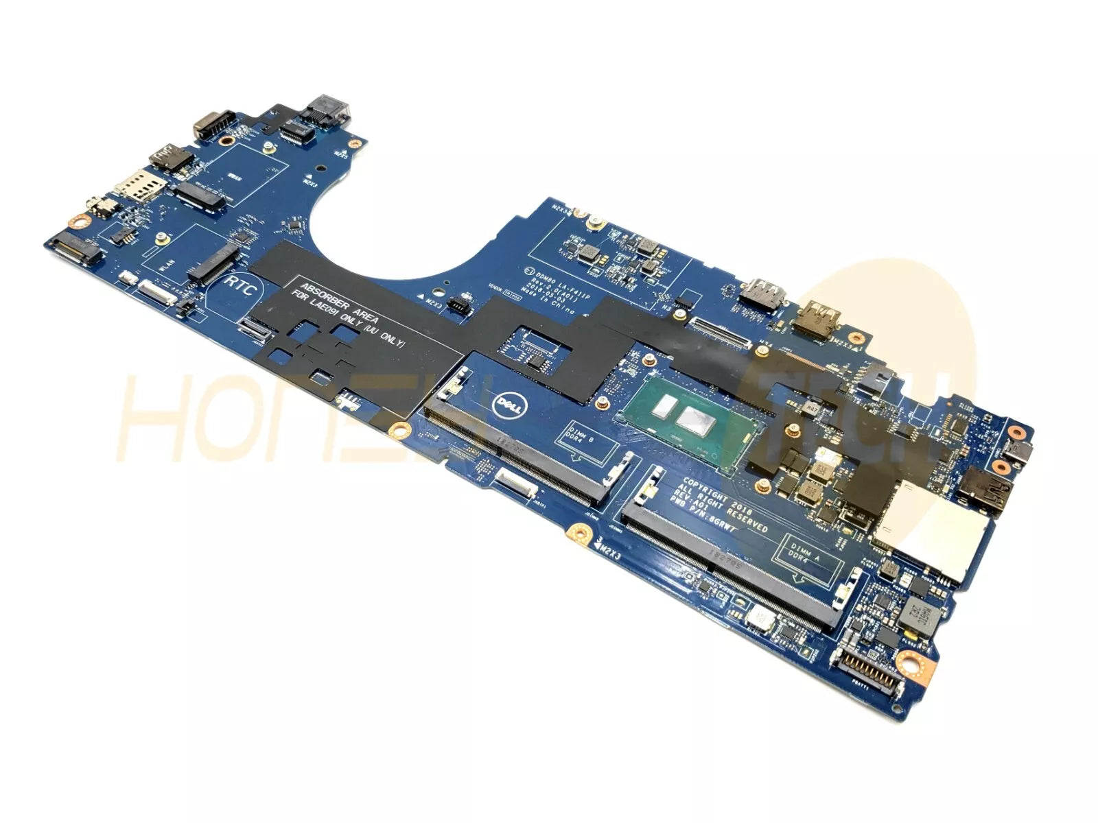 GENUINE DELL LATITUDE 5590 LAPTOP INTEL MOTHERBOARD i5-7300U 7VT54 07VT54 TESTED - Honeybee-Technologies