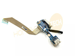 GENUINE HP ELITEBOOK 8540W USB/VGA BOARD WITH CABLE 595782-001 TESTED - Honeybee-Technologies