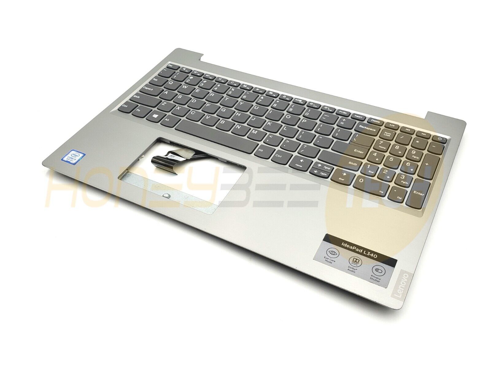 GENUINE LENOVO IDEAPAD L340-15API LAPTOP PALMREST W/KEYBOARD 5CB0S16592 GRADE B - Honeybee-Technologies