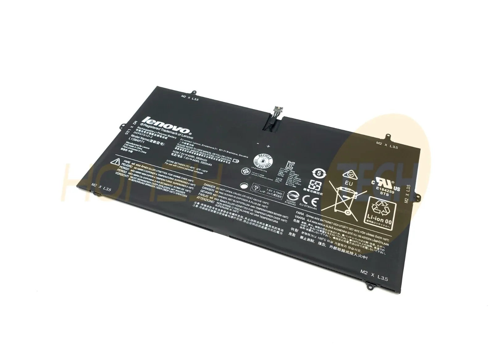 GENUINE LENOVO YOGA 3 PRO 1370 4CELL 44WHR BATTERY L13M4P71 121500264 TESTED - Honeybee-Technologies