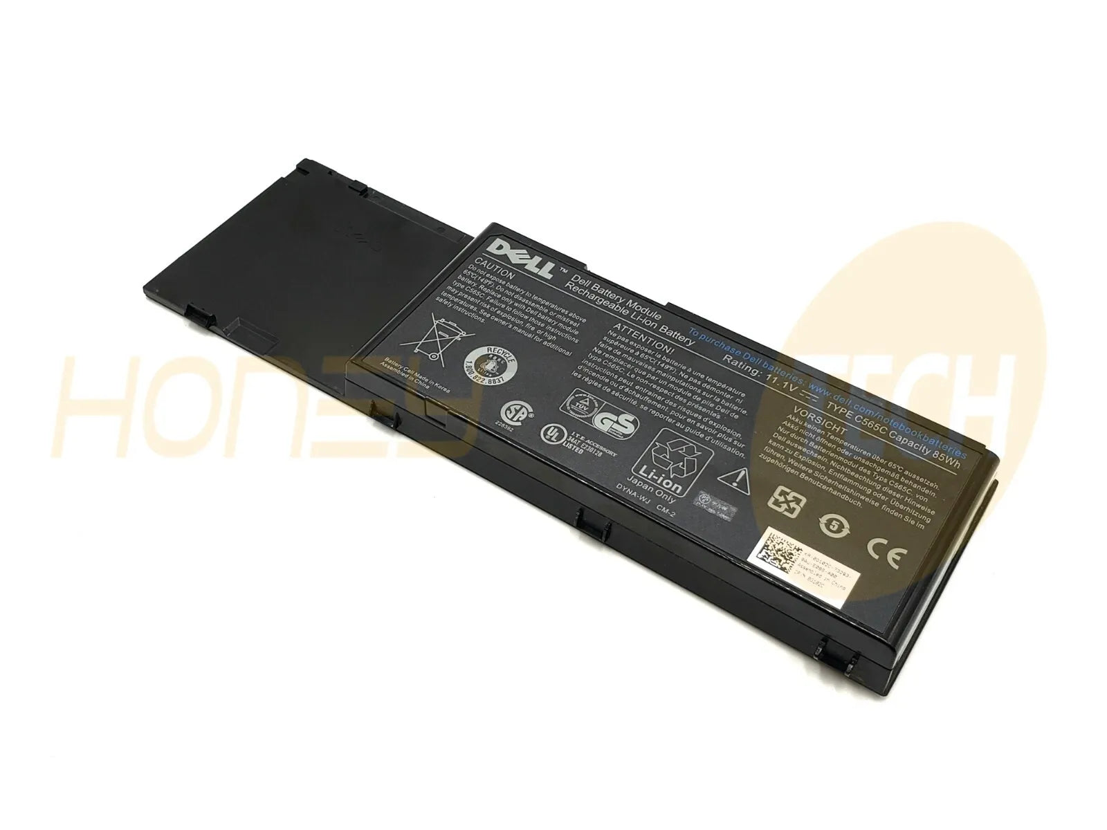 GENUINE DELL PRECISION M6400 M6500 9CELL 85WHR BATTERY G120C GRADE B TESTED - Honeybee-Technologies