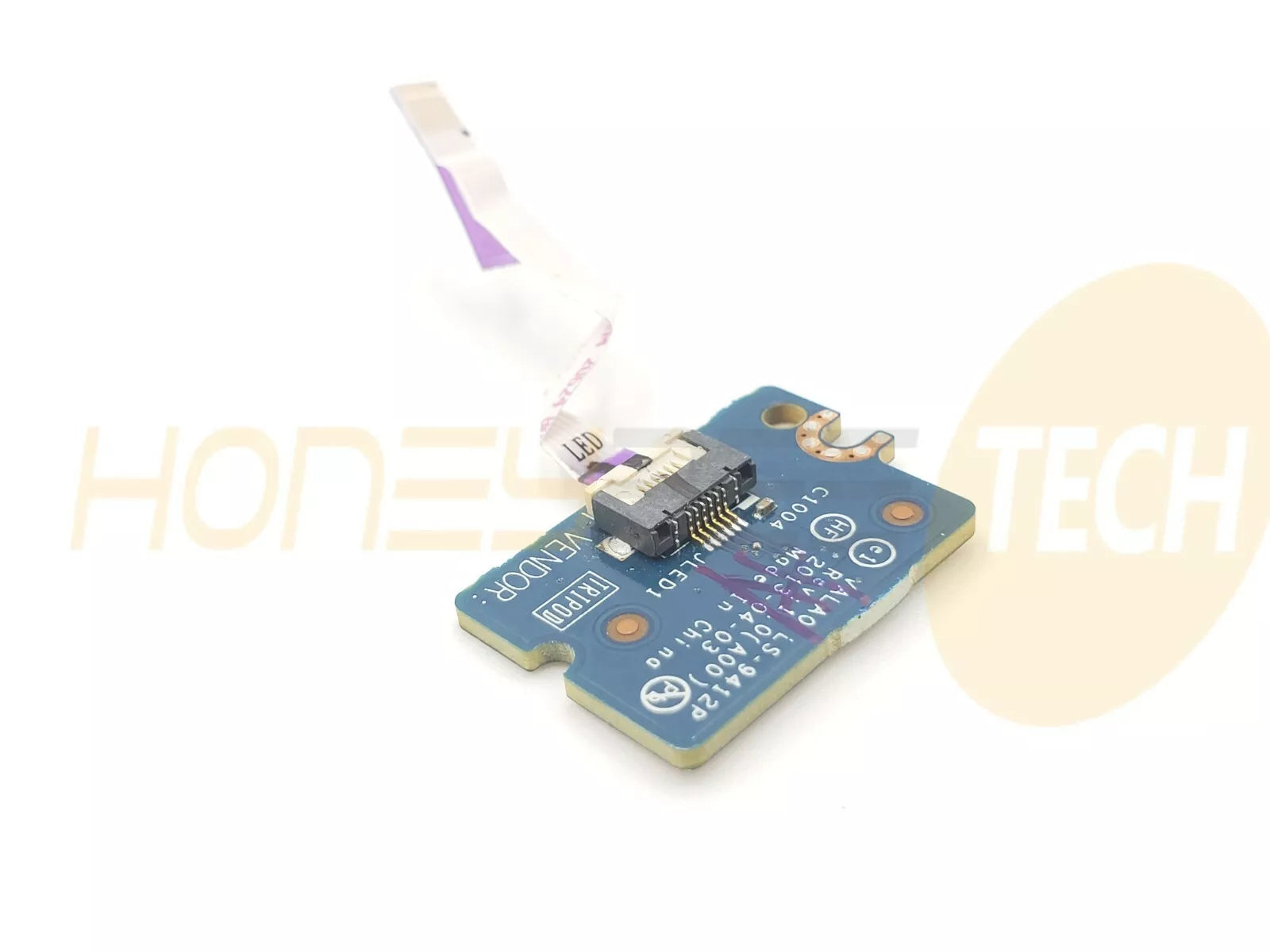 GENUINE DELL LATITUDE E6540 E6440 LED STATUS BOARD WITH CABLE LS-9412P TESTED - Honeybee-Technologies