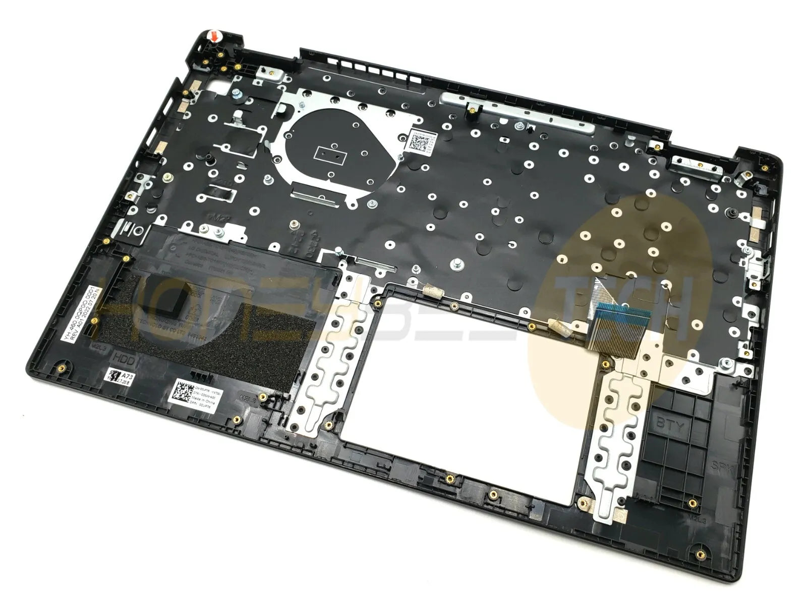 GENUINE DELL LATITUDE 3520 PALMREST W/US KEYBOARD ASSEMBLY DJP76 0DJP76 GRADE B - Honeybee-Technologies