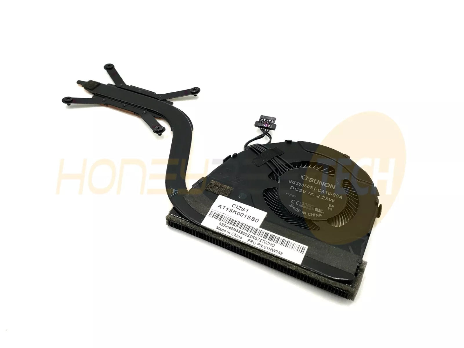 GENUINE LENOVO THINKPAD YOGA 370 COOLING HEATSINK/FAN ASSEMBLY 01HW758 TESTED - Honeybee-Technologies