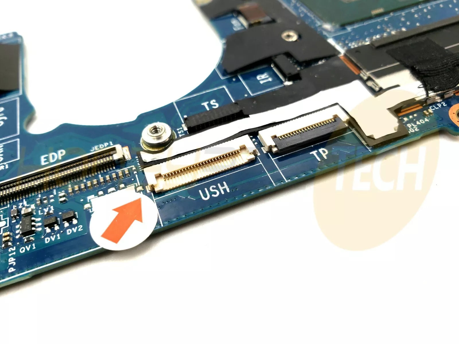 GENUINE DELL LATITUDE 7390 2-IN-1 MOTHERBOARD i7-8650 16GB 2WCVJ GRADE B TESTED - Honeybee-Technologies