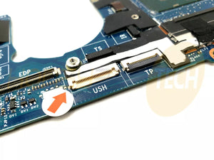 GENUINE DELL LATITUDE 7390 2-IN-1 MOTHERBOARD i7-8650 16GB 2WCVJ GRADE B TESTED - Honeybee-Technologies