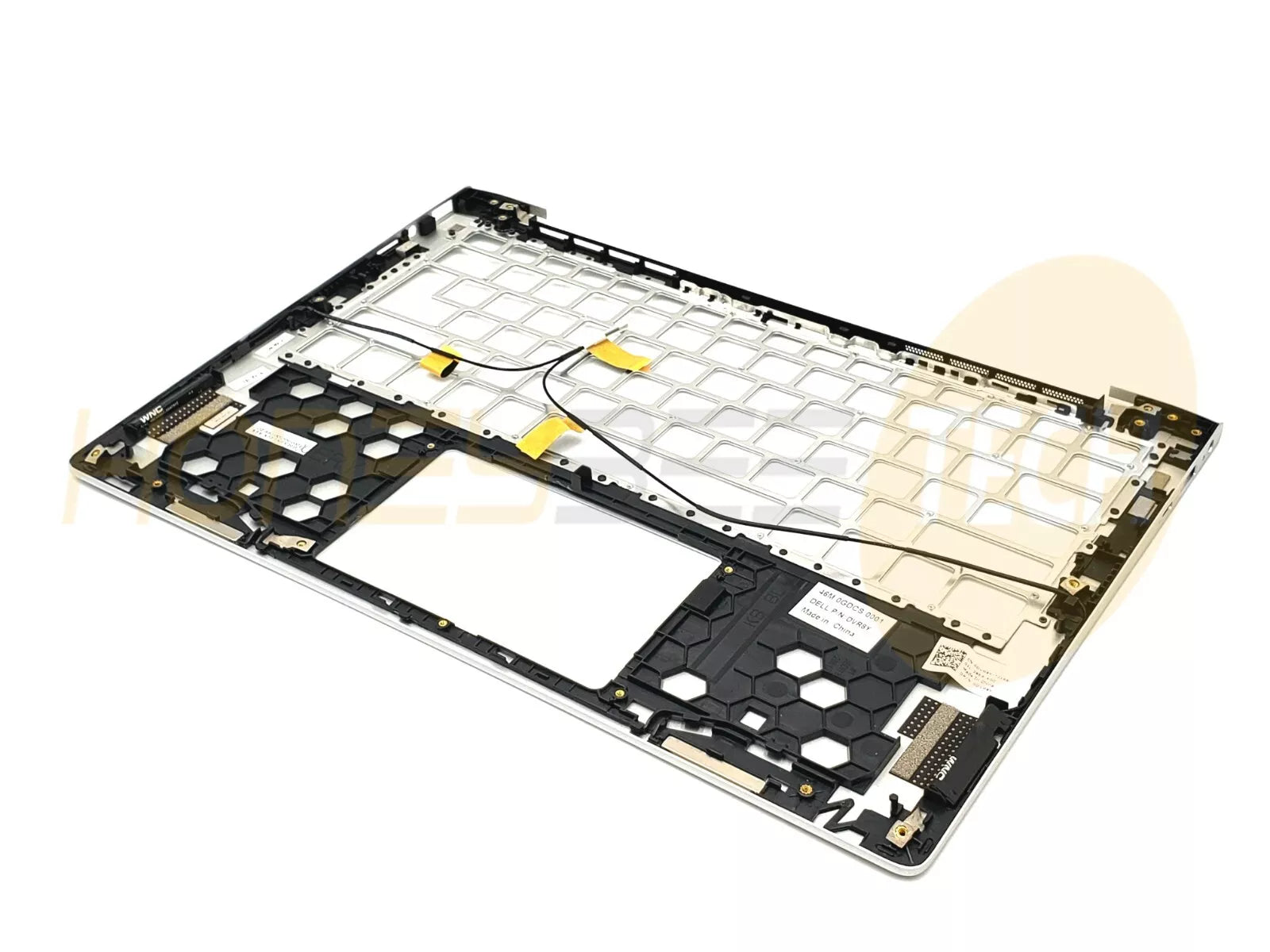 NEW GENUINE DELL INSPIRON 7390 2-IN-1 PALMREST ASSEMBLY SILVER NO TOUCHPAD DVR8Y - Honeybee-Technologies