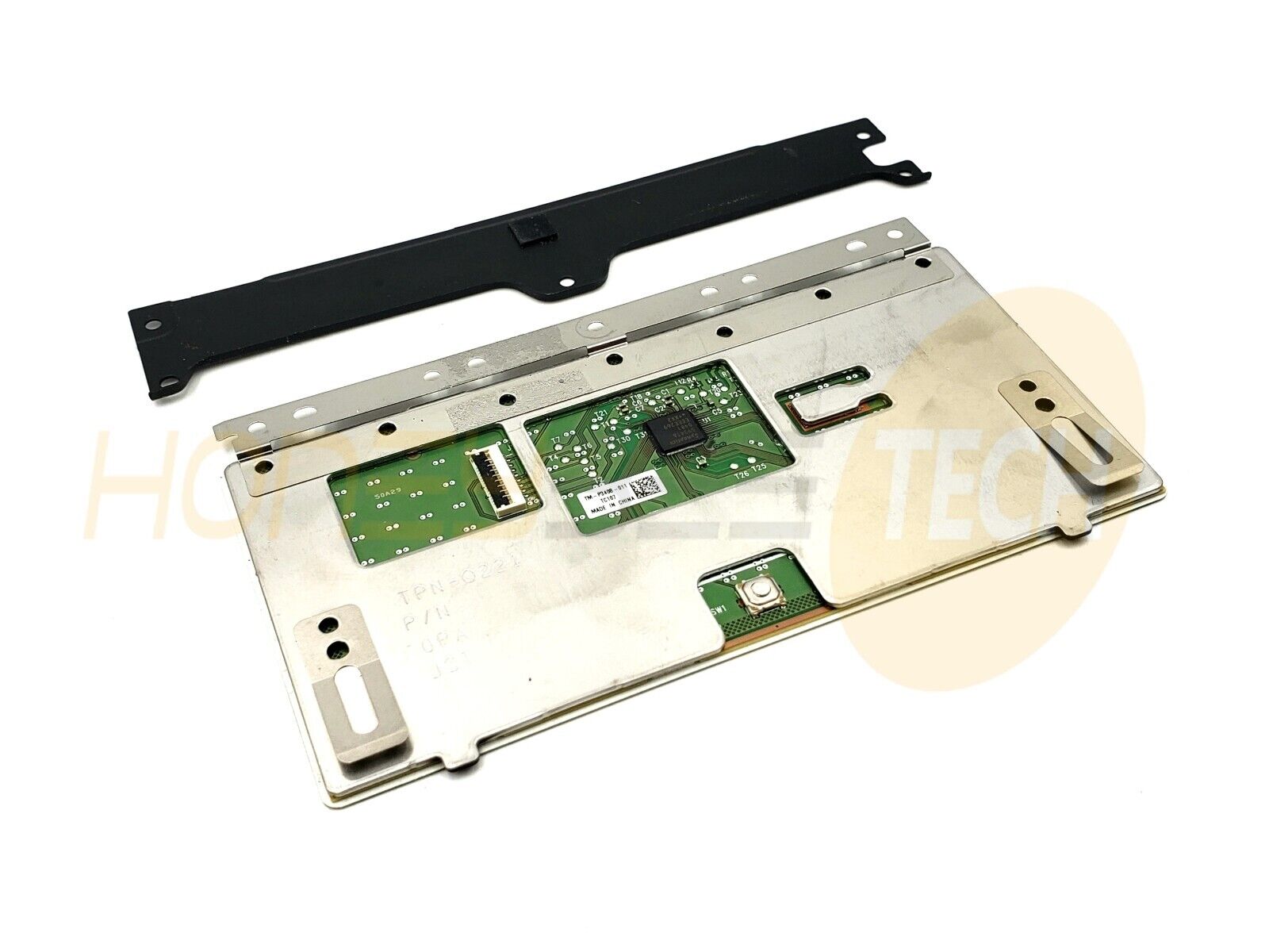 GENUINE HP 14-DQ0002DX LAPTOP TOUCHPAD MODULE W/BRACKET WHITE L64899-001 TESTED - Honeybee-Technologies