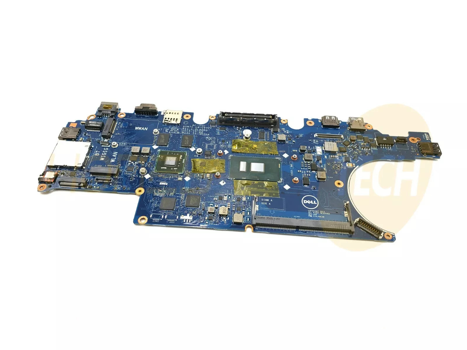 GENUINE DELL LATITUDE E5470 LAPTOP MOTHERBOARD i7-6600U 2.6GHZ NR58R TESTED - Honeybee-Technologies