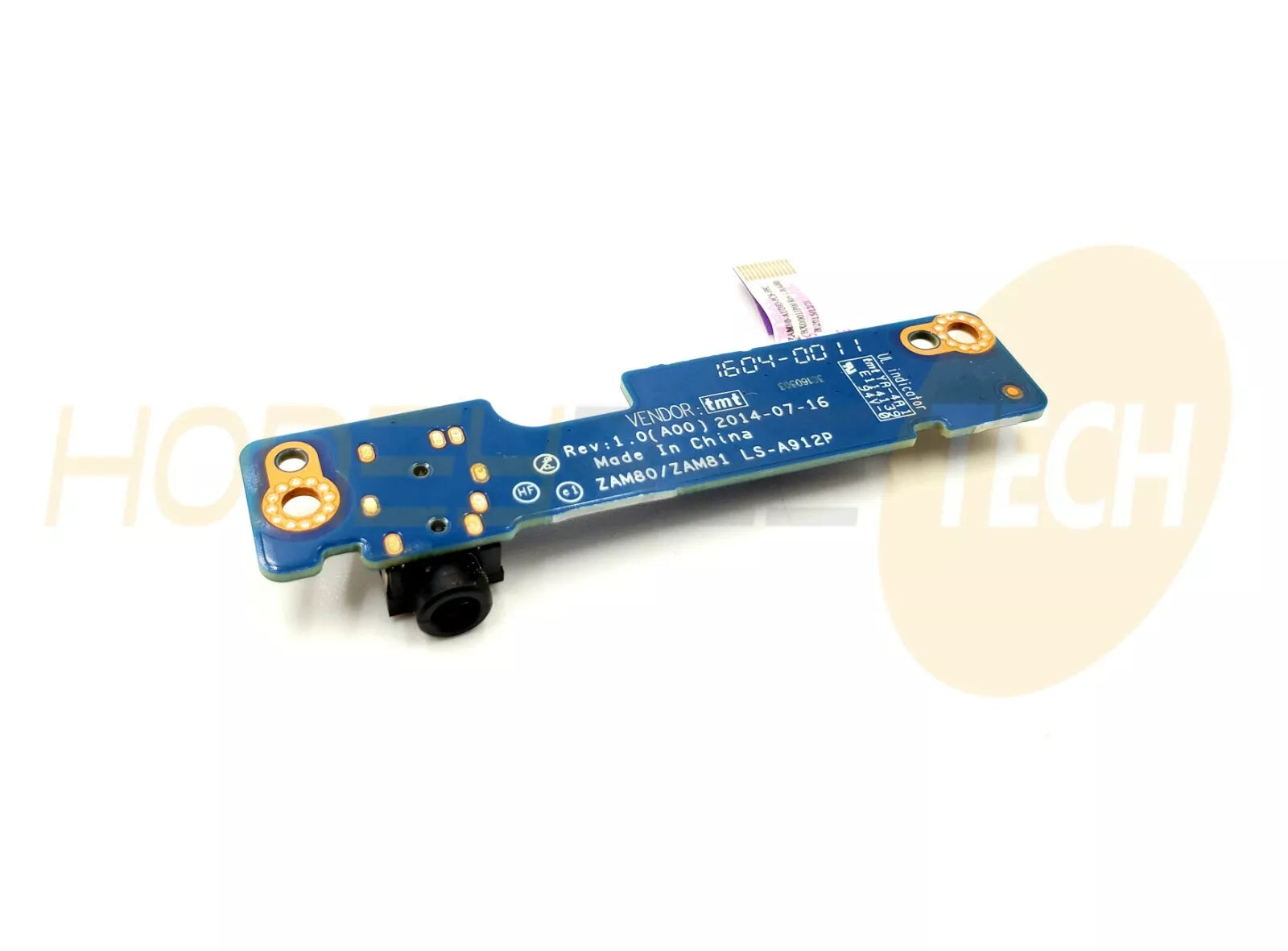 GENUINE DELL LATITUDE E5550 AUDIO JACK DAUGHTERBOARD WITH CABLE 7J8YF TESTED - Honeybee-Technologies