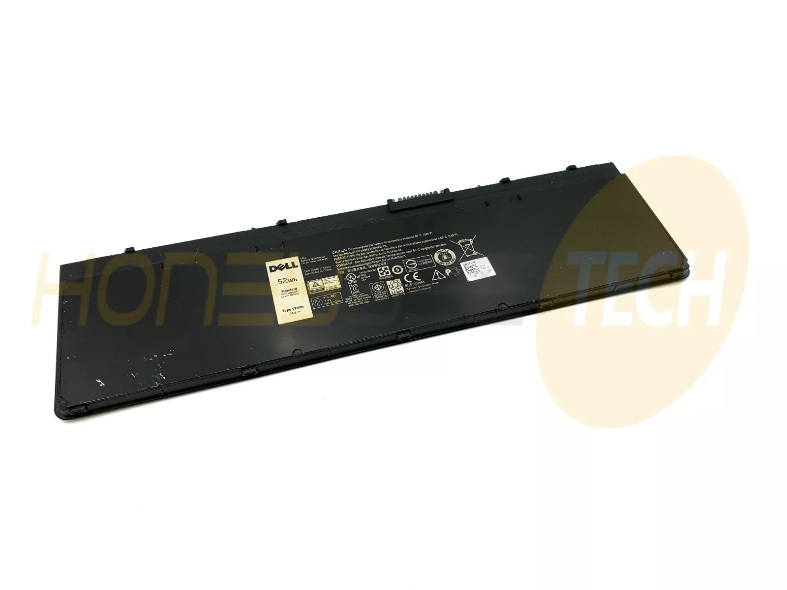 GENUINE DELL LATITUDE E7250 E7240 LAPTOP 4CELL 52WHR BATTERY VFV59 W57CV TESTED - Honeybee-Technologies