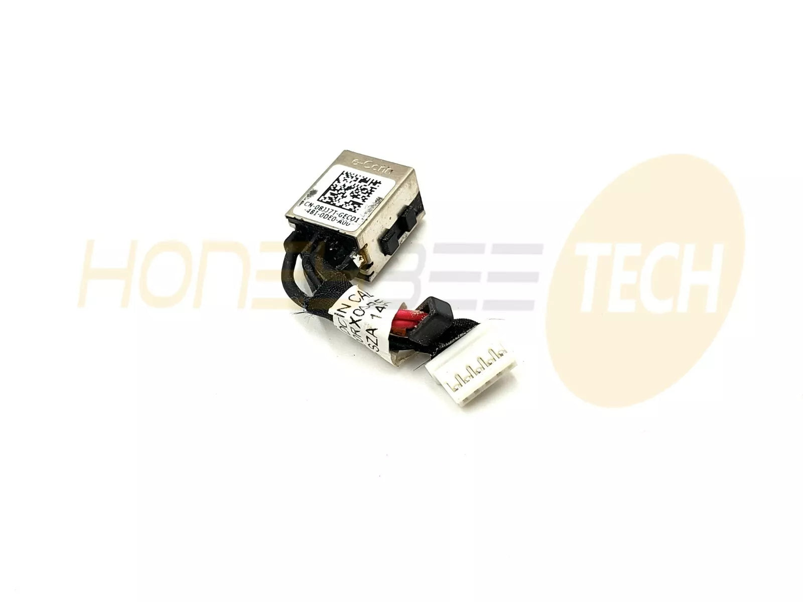 GENUINE LATITUDE E5250 DC POWER JACK INPUT CABLE DC30100RX00 8JJ7T 08JJ7T TESTED - Honeybee-Technologies