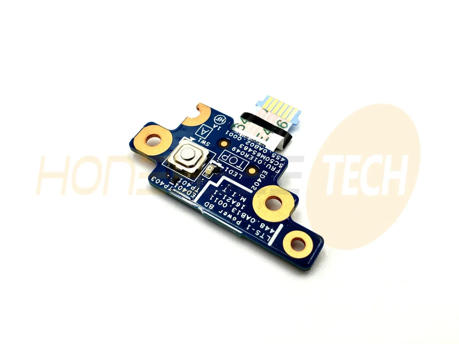 GENUINE LENOVO THINKPAD P51S T570 POWER BUTTON CARD W/CABLE 01ER049 TESTED - Honeybee-Technologies