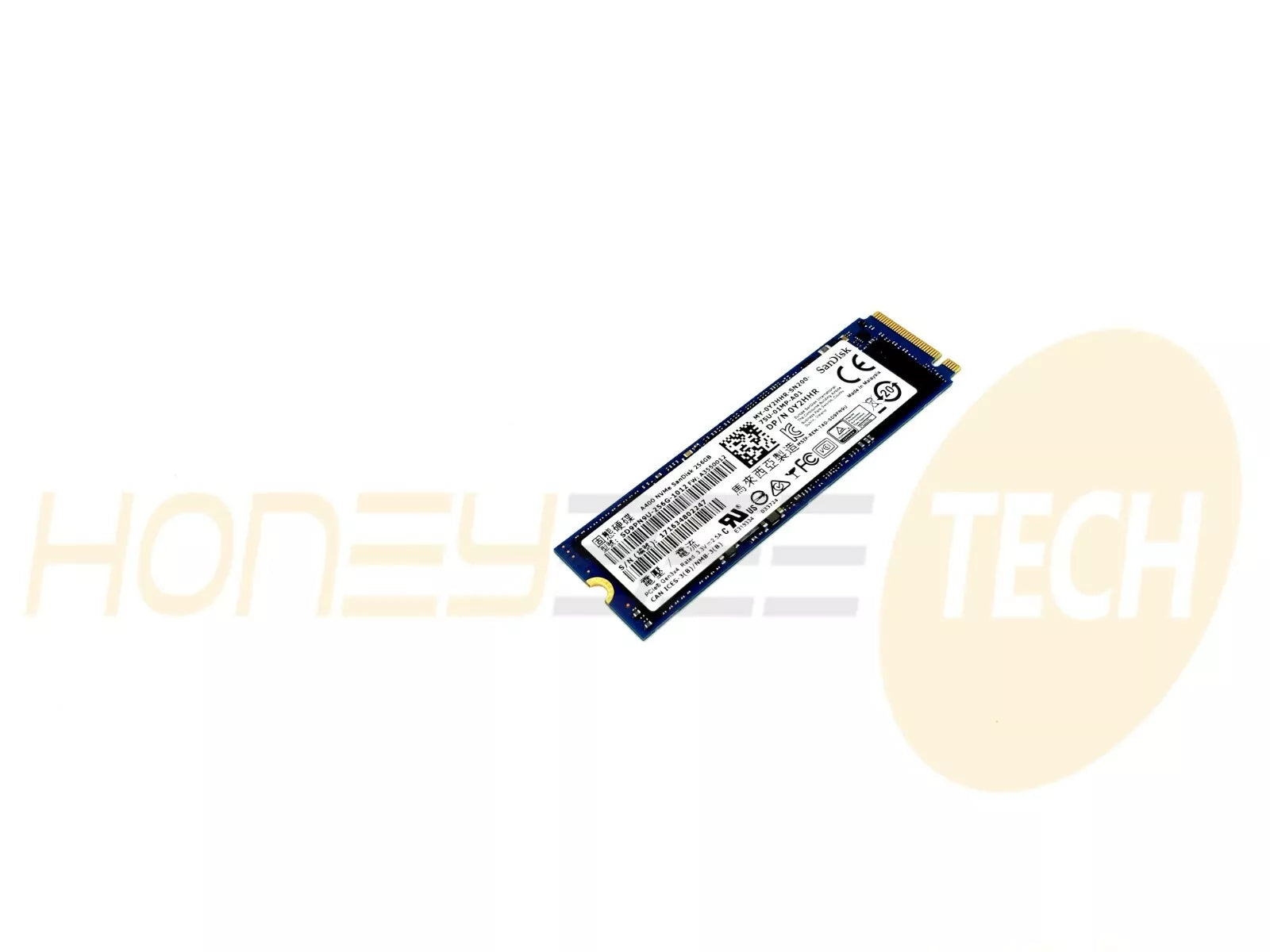 GENUINE DELL 256GB 80MM M.2 2280 SSD SOLID STATE DRIVE Y2HHR 0Y2HHR TESTED - Honeybee-Technologies