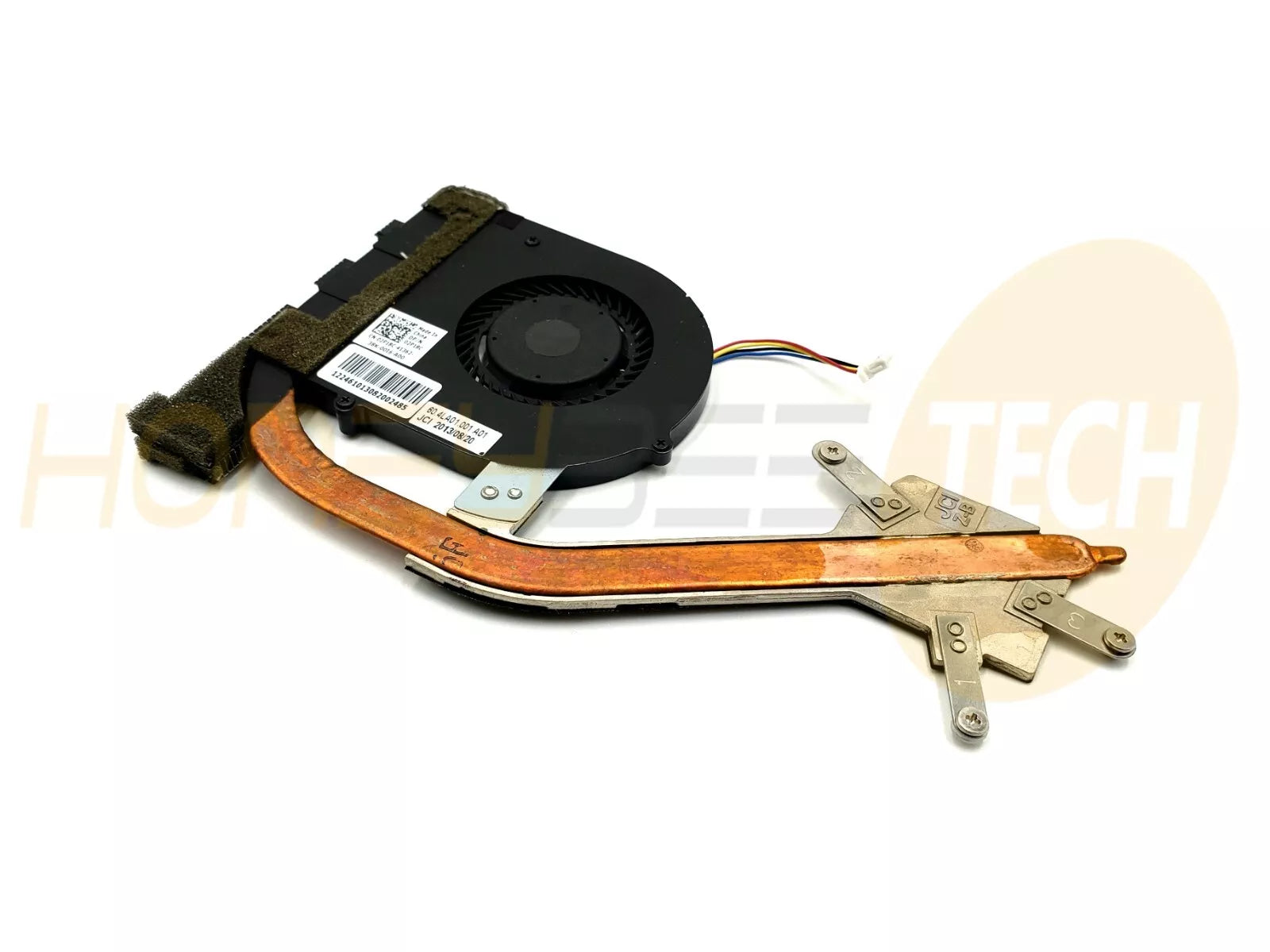 GENUINE DELL LATITUDE 3330 CPU COOLING HEATSINK/FAN ASSEMBLY 2P18C 02P18C TESTED - Honeybee-Technologies