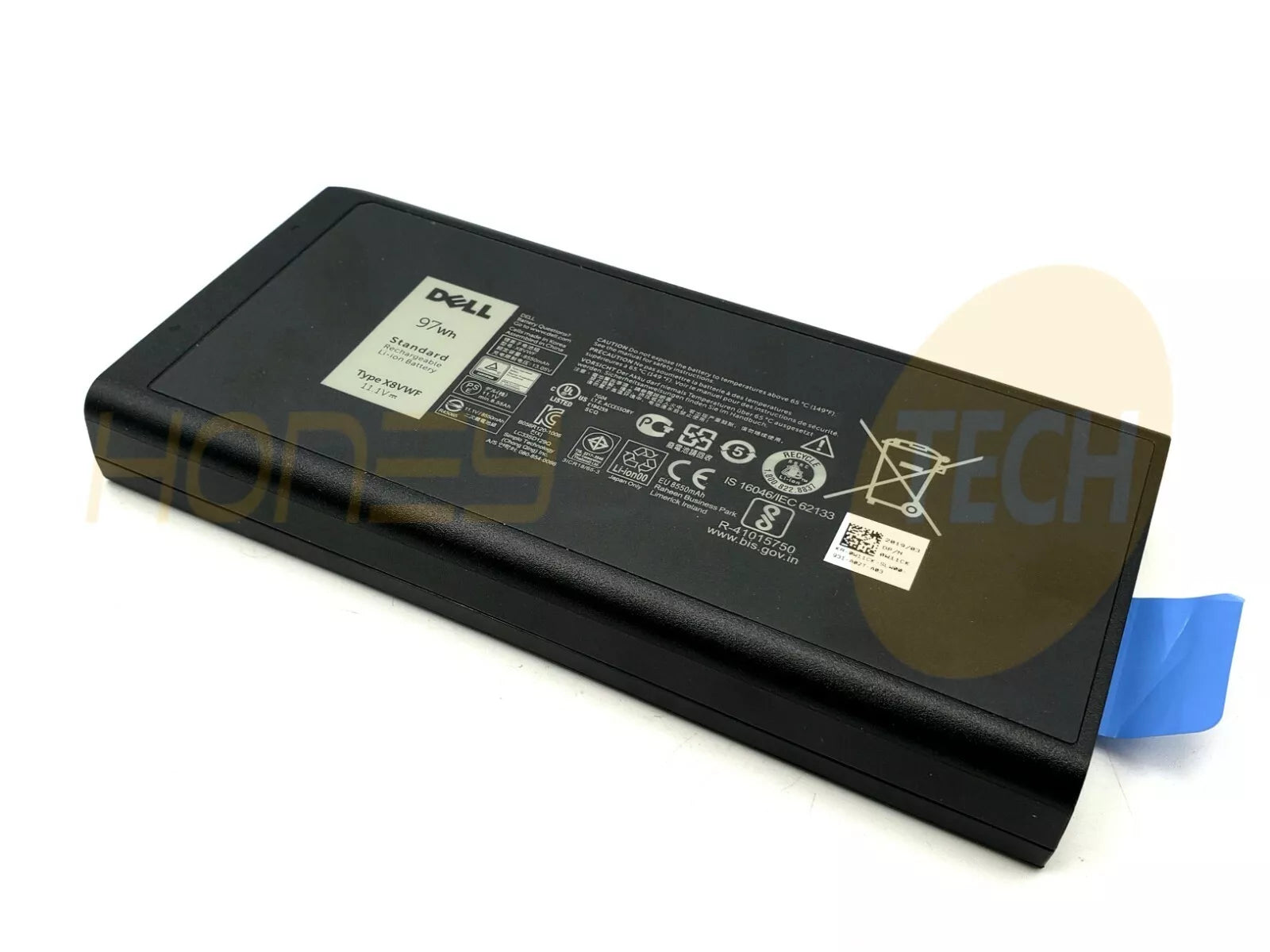 GENUINE DELL LATITUDE 5404 9CELL 97WH BATTERY X8VWF W11CK 0W11CK TESTED - Honeybee-Technologies