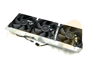 GENUINE DELL PRECISION T7600 3 FAN ASSEMBLY W/METAL CAGE V67MK 0V67MK TESTED - Honeybee-Technologies