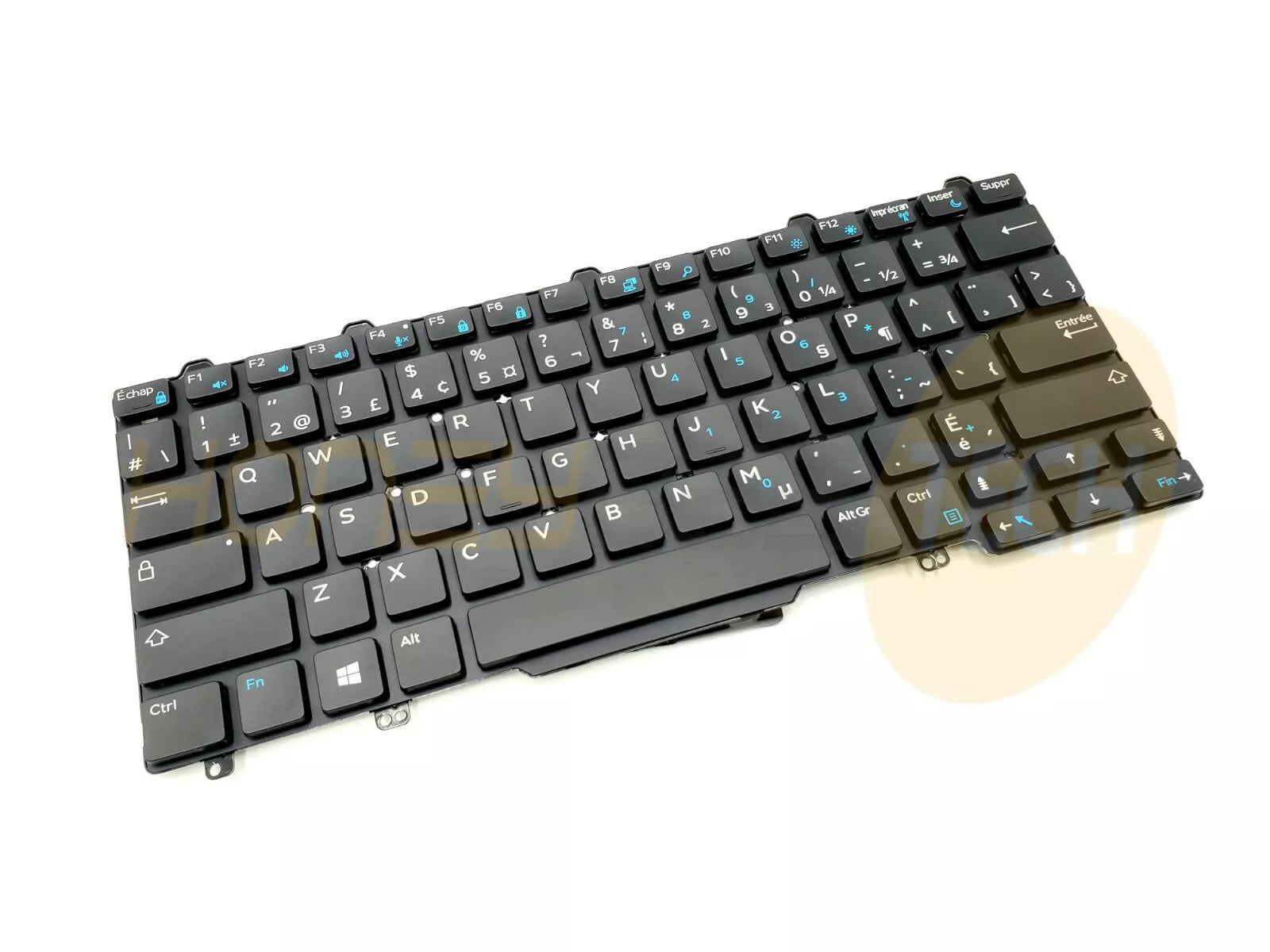 GENUINE DELL LATITUDE E7250 E5250 HJGXG 82KEY KEYBOARD FRENCH CANADIAN HJGXG - Honeybee-Technologies