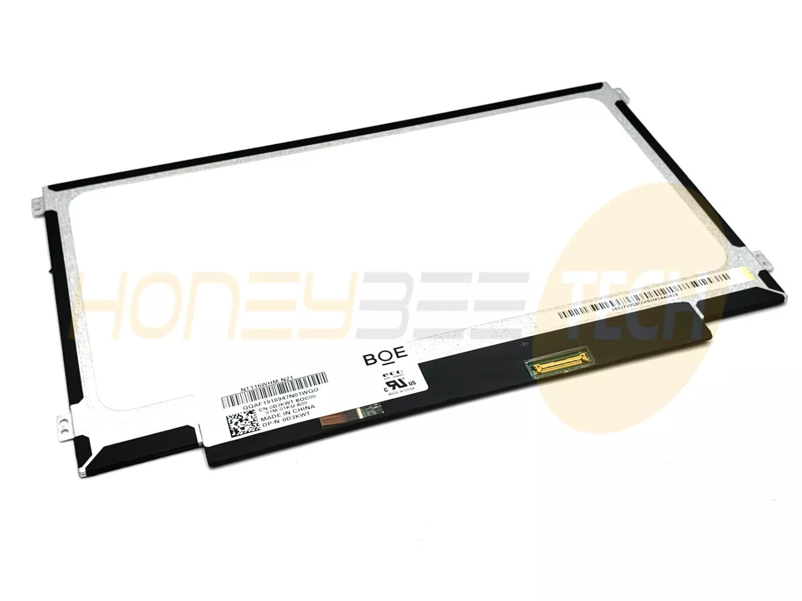 GENUINE DELL CHROMEBOOK 3100 11.6" LED SCREEN HD NT116WHM-N21 D3KWT TESTED - Honeybee-Technologies