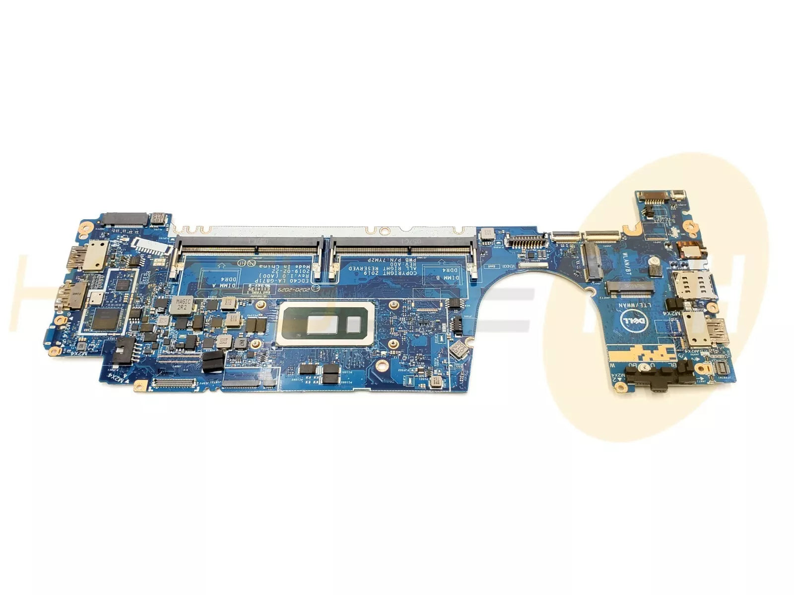 GENUINE DELL LATITUDE 7400 MOTHERBOARD i5-8265U 1.6GHZ WRHWP 0WRHWP TESTED - Honeybee-Technologies