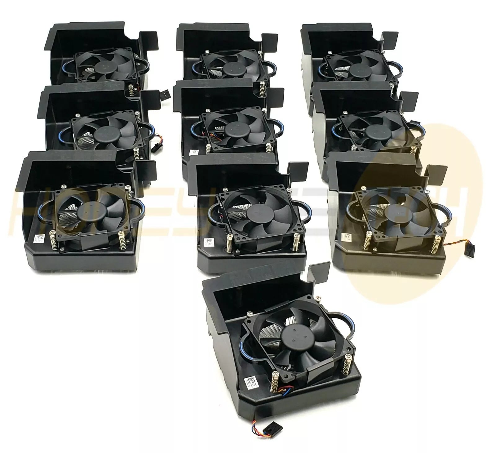 LOT OF 10 GENUINE DELL OPTIPLEX 3020 7020 9020 SFF HEATSINK FAN W/SHROUD VHKV3 - Honeybee-Technologies