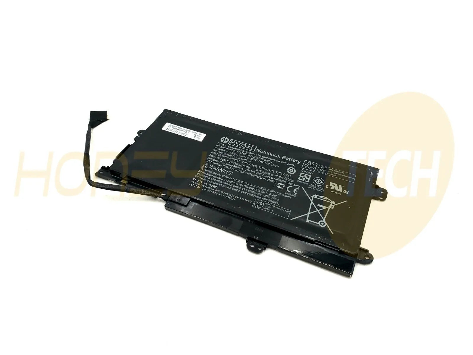 GENUINE HP ENVY TOUCHSMART M6 LAPTOP BATTERY 3-CELL 5WHR 715050-001 TESTED - Honeybee-Technologies