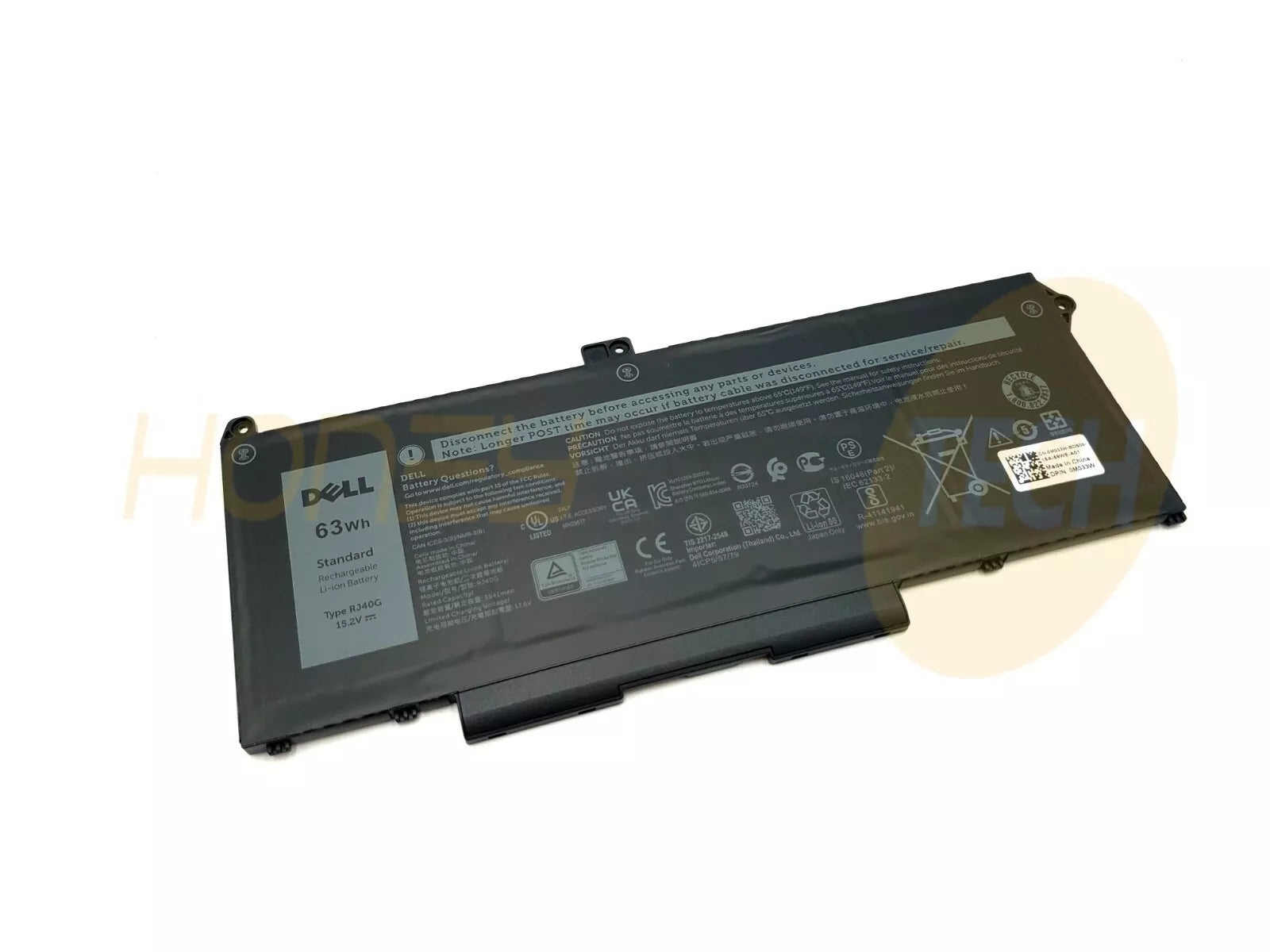 GENUINE DELL LATITUDE 5420 LAPTOP 4CELL 63WHR BATTERY RJ40G M033W 0M033W TESTED - Honeybee-Technologies