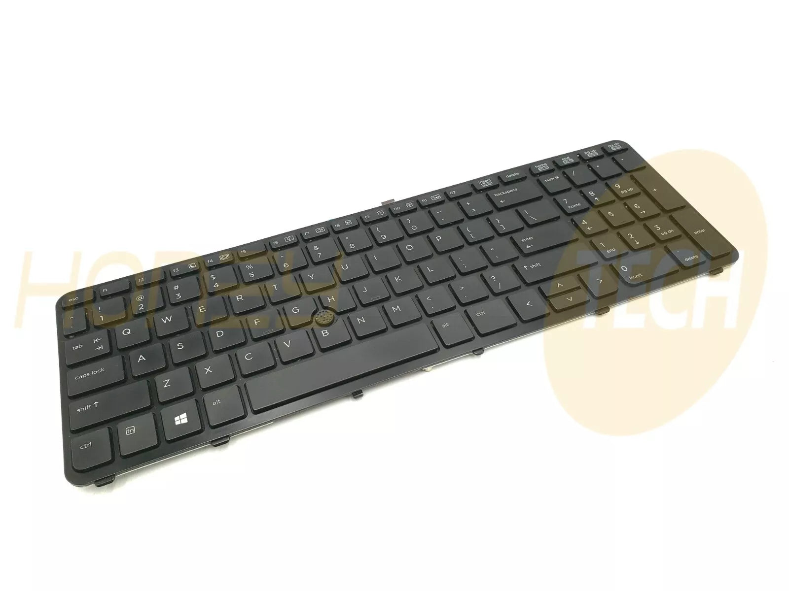 GENUINE HP ZBOOK 15 G1 17 LAPTOP BACKLIT KEYBOARD 733688-001 TESTED - Honeybee-Technologies