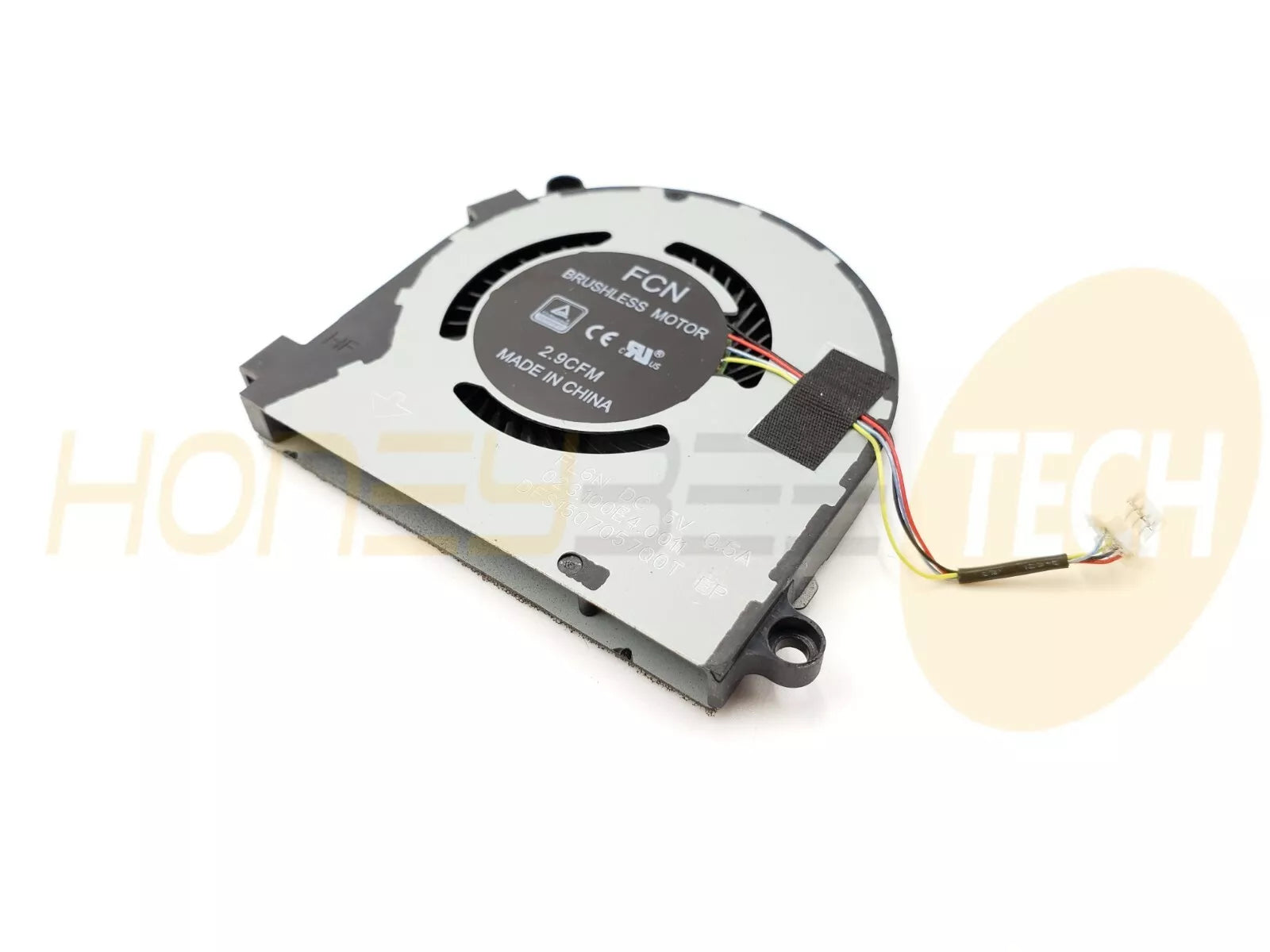 GENUINE DELL LATITUDE 3300 LAPTOP CPU COOLING FAN 9J90W 09J90W TESTED - Honeybee-Technologies