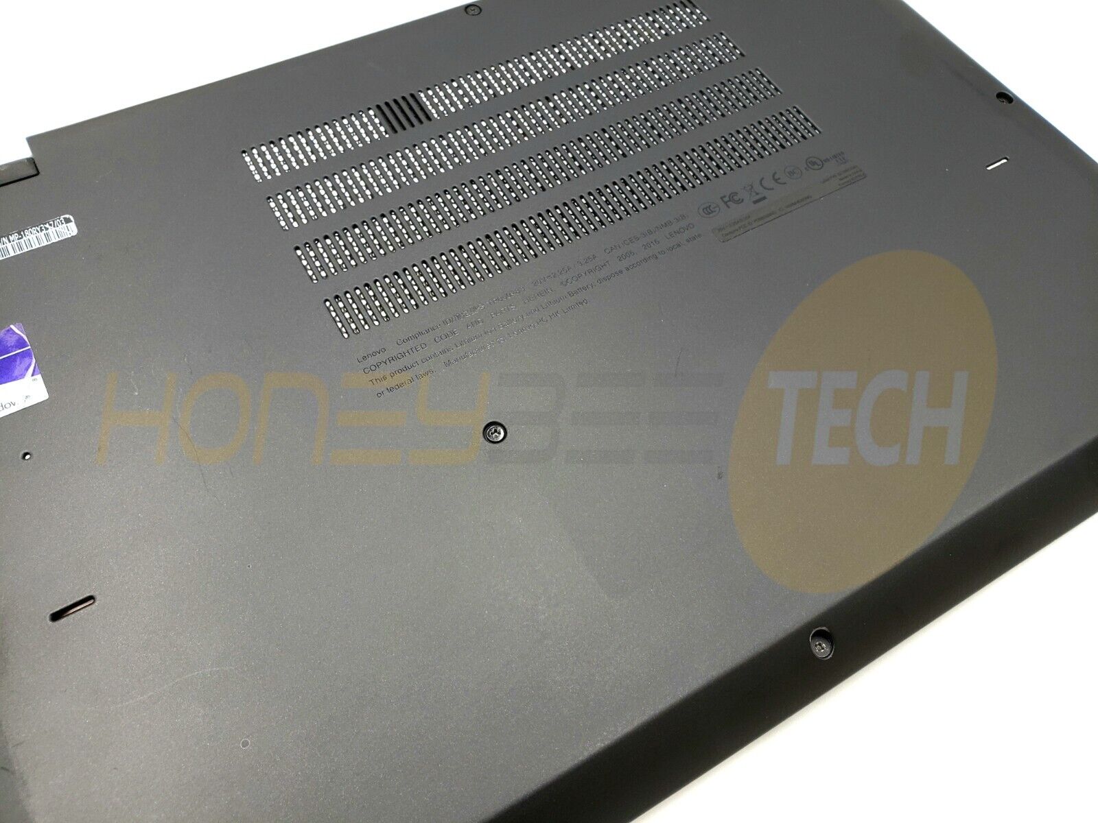 GENUINE LENOVO THINKPAD YOGA 370 LAPTOP BOTTOM BASE CASE COVER 01HY216 GRADE C - Honeybee-Technologies