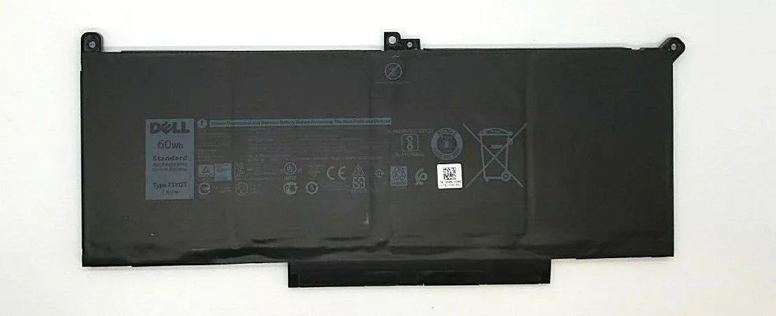 GENUINE DELL LATITUDE 7480 LATITUDE 7490 4CELL 60WHR BATTERY 2X39G 64% HEALTH - Honeybee-Technologies