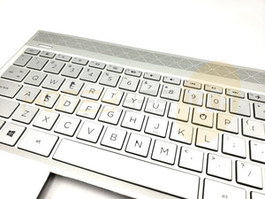 GENUINE HP ENVY 13-AQ0050OD LAPTOP PALMREST KEYBOARD ASSEMBLY L53416-001 GRADE B - Honeybee-Technologies