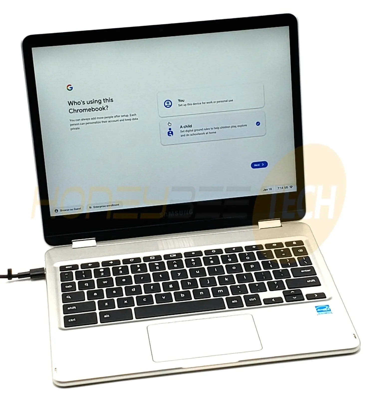 SAMSUNG CHROMEBOOK 12.3" TOUCHSCREEN XE513C24 RK3399 4GB RAM 32GB HDD | NO OS - Honeybee-Technologies