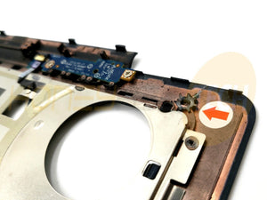 GENUINE DELL LATITUDE E7440 PALMREST TOUCHPAD WITH FINGERPRINT C98T7 GRADE C - Honeybee-Technologies