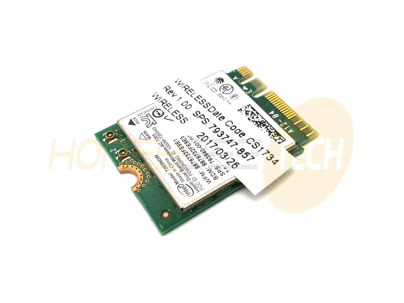 GENUINE HP ENVY 15-AS152NR LAPTOP WIRELESS WIFI CARD 793747-857 TESTED - Honeybee-Technologies