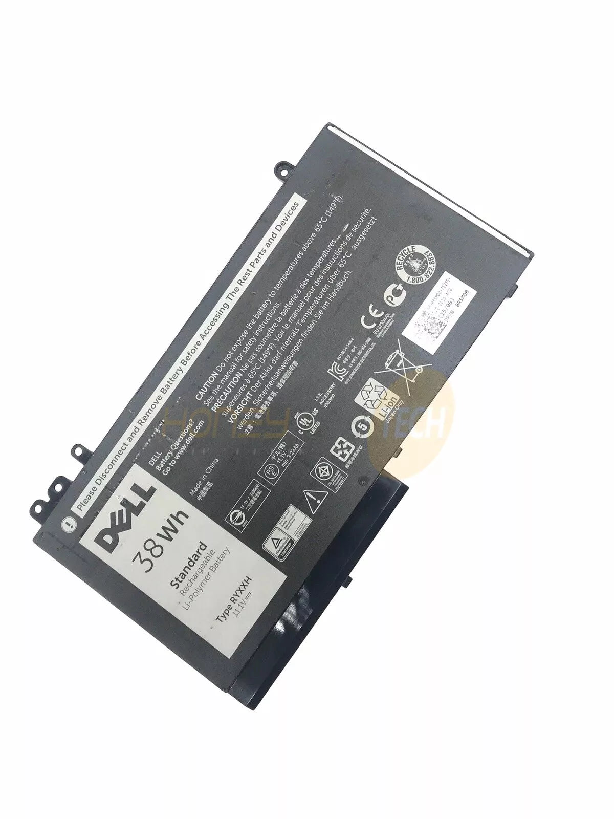 NEW GENUINE DELL LATITUDE E5250 LATITUDE E5550 3CELL 38WHR BATTERY VVXTW RYXXH - Honeybee-Technologies