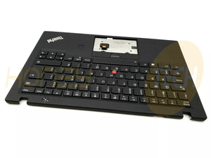GENUINE LENOVO X1 CARBON G5 PALMREST TOUCHPAD W/KEYBOARD CANADIAN 01LX500 TESTED - Honeybee-Technologies